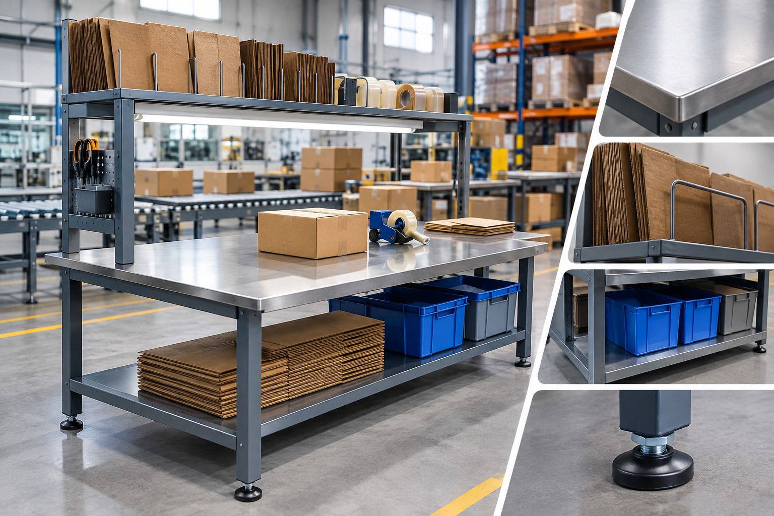Industrial Packing Table Manufacturer
